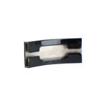 Украшения Alexander McQueen Signature Shoe Lace Clip 'Black/White' 2