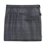 Низ Balenciaga Pleated Mini Skirt 'Grey' 2