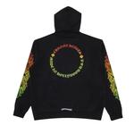 Худи Chrome Hearts Gradient Floral 'Black/Multicolor' 2