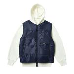 Куртки Palace Reversible Vest Hood 'Soft White' 1