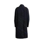 Пальто Dries Van Noten Oversized Long Coat 'Petrol' 3