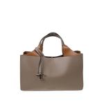 T Timeless pebbled-leather tote bag 1