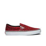 Слипоны Vans Supreme x Classic Slip-On Pro 'Алмазная Пластина Красный' 1