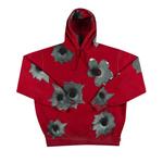 Худи Supreme x Nate Lowman Hooded Sweatshirt 'Red' 1