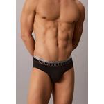 Металлические трусы-слипы из микрофибры с начесом - Calvin Klein Underwear 1