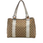 2016-2026 Medium GG Canvas Bamboo Libeccio tote bag 1