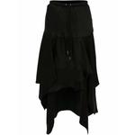 Многослойная юбка миди асимметричного кроя 1