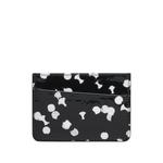 confetti-print four-stitch card holder 1