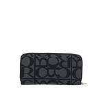 Carlo GEO Jacquard Zip Around Wallet - Черный 2