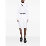 Drunken button asymmetric mini dress 2