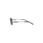 Saint Laurent Oval Sunglasses 'Черный/Серебряный' 2