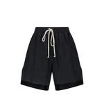drawstring leather shorts 1