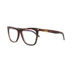 Очки Saint Laurent Square-Frame Acetate Optical Frames 'Гавана/Прозрачный' 3