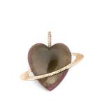 tourmaline and diamond heart pendant 1