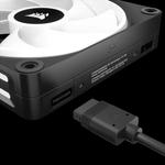 Corsair iCUE LINK QX140 RGB Expansion Kit 140mm PWM вентилятор - Black черный (Single Pack одиночная упаковка) 4