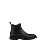 logo-print grainy Chelsea boots 1