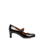 patent-leather buckle-strap pumps 1