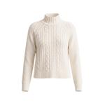 cable-knit raglan-sleeve sweater 1