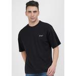 Увеличенная футболка Let Me be Ducked Black Cotton Short Sleeve Regular Fit Tee 4