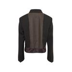 Inside-Out panelled cropped jacket 2