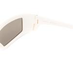 Rick Owens Rick Sunglasses 'Кремовый/Серебряный' 3