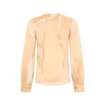 mesh-panelled long-sleeve shirt 2