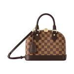 Сумки с ручками Louis Vuitton Alma BB 'Brown Damier Ebene Canvas' 1