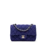 Мини-сумка через плечо Rectangular Classic Tweed Single Flap (2021-2025 годы) 1