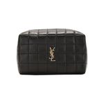 Сумки Saint Laurent Логотипная сумка-мешочек «Черный» 1