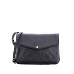Twice Handbag Monogram Empreinte Leather crossbody bag 1