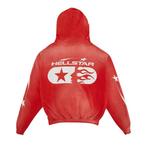 Молнии Hellstar Studios Zip Hoodie 'Красный' 2