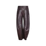 leather tapered trousers 2