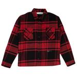Рубашки Off-White Luxury Check Button Down Shirt 'Красный' 1