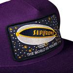 Кепка-защелка Supreme Blimp Mesh Back 5-Panel 'Purple' 3