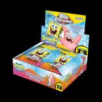 Коллекционные карточки 2025 Topps Spongebob Chrome 25th Anniversary Hobby Box 1