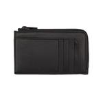 Картхолдеры Alexander McQueen Biker Skull Zip Card Holder 'Black/Red' 2