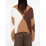 argyle crystal-embellished sweater 3