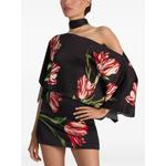 Rita floral-print draped top 3