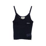 ribbed logo-embroidered top 1