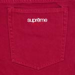 Брюки Supreme Baggy Jean 'Красный' 3