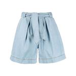 belted denim shorts 1
