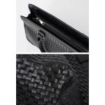 Плетеный портфель из искусственной кожи ET-K20019black 5