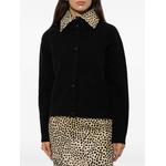 animal-print collar cardigan 3