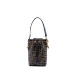 2010-2026 Mini FF 1974 Embossed Leather Mon Tresor Bucket Bag satchel 1
