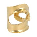 Браслеты Ferragamo Medium Sculptural Cutout Cuff «Золотой» 1