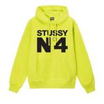 Худи Stussy No.4 Hoodie 'Keylime' 1