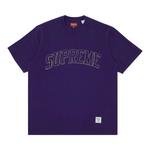 Футболки Supreme Sketch Embroidered Short-Sleeve Top 'Purple' 1