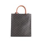 Маленькая сумка-тоут Vertical Cabas Triomphe Coated Canvas 2