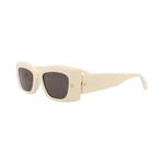 Солнцезащитные очки Alexander McQueen Square 'Ivory/Grey' 3