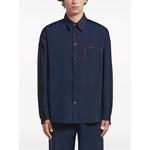 panelled virgin-wool shirt 2